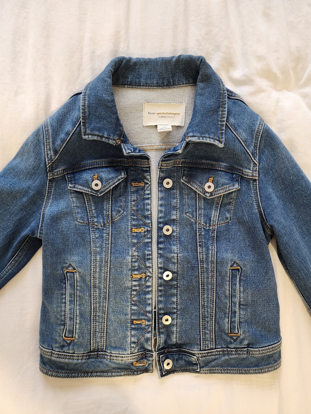 Anthropolgie Light Blue Denim Jacket